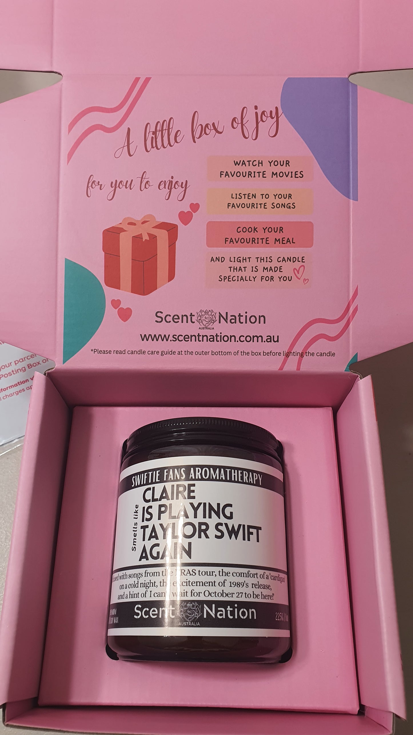 Taylor Swift Merch Australia - Scent Nation Australia