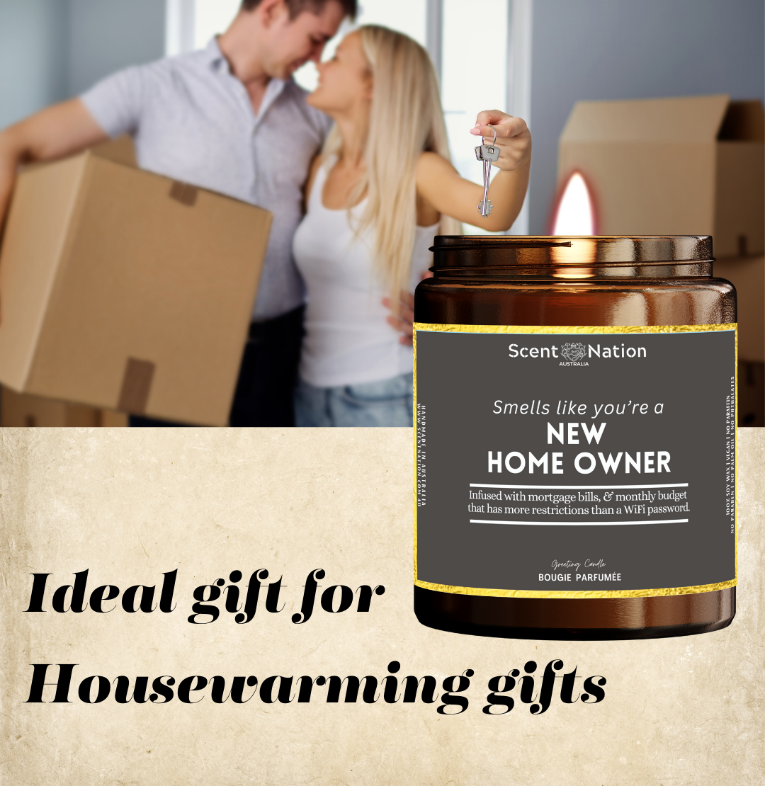 Housewarming Gift | Australia’s Best Funny Housewarming Gifts: Scented Candles by Scent Nation Australia