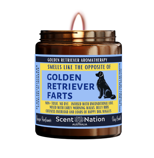 GOLDEN RETRIEVER Dog Gifts - Dog Candle for Dog lovers in Australia