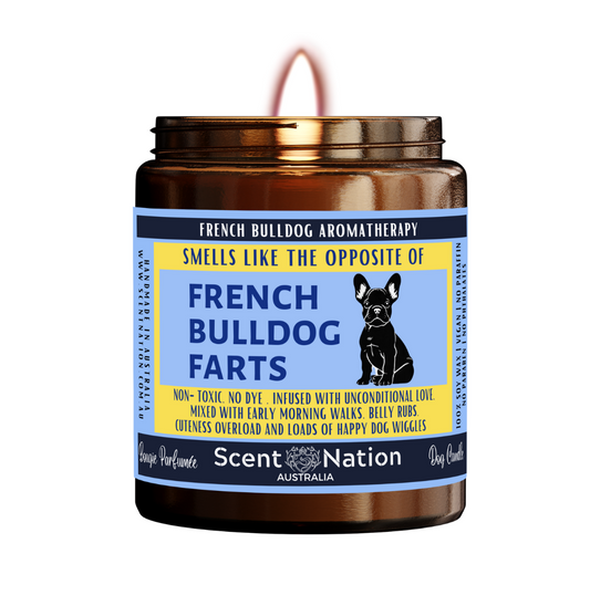 FRENCH BULLDOG  Dog Gifts - Dog Candle for Dog lovers in Australia