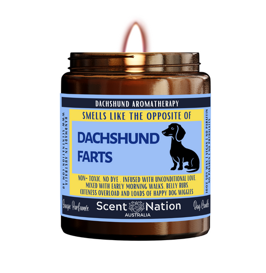 DACHSHUND Dog Gifts - Dog Candle for Dog lovers in Australia