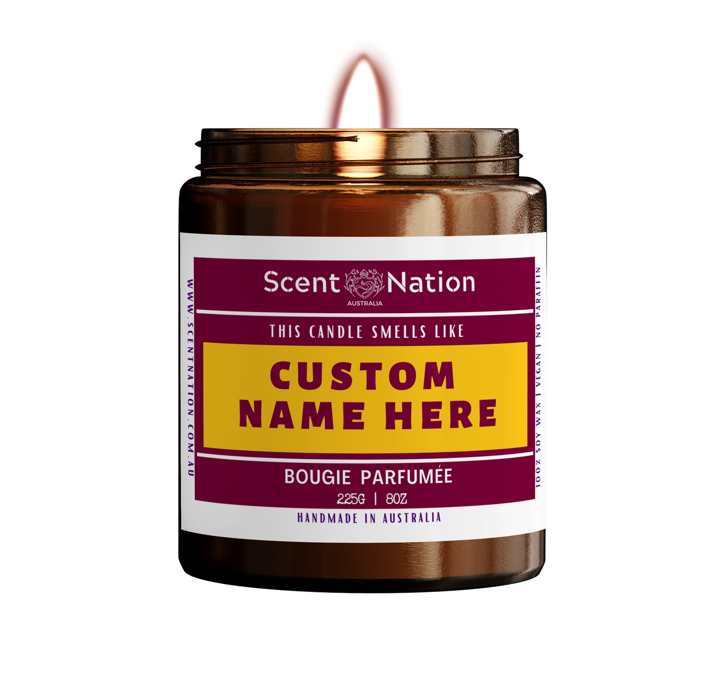 Custom Candle- use this for your custom favourite person/character/idol/players/team