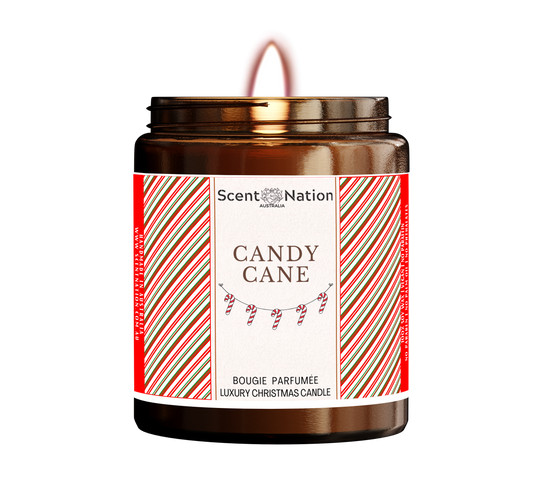 Christmas Candle - Candy Cane Scented