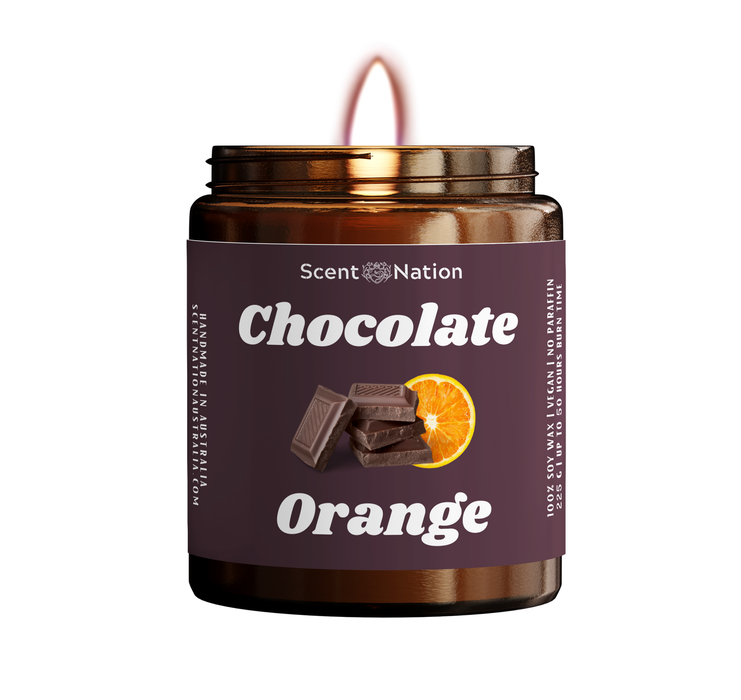 Chocolate Orange Scented Candle