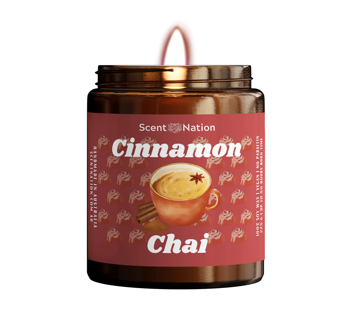 Cinnamon Chai Scented Candle