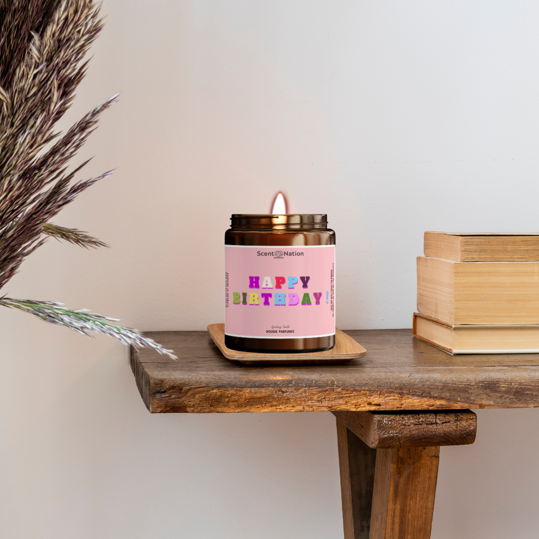 Elegant candle for 21st birthday gift ideas-celebrate milestones