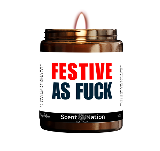 Funny Gag Gift - Rude Gift Made in Australia Festive as Fuck