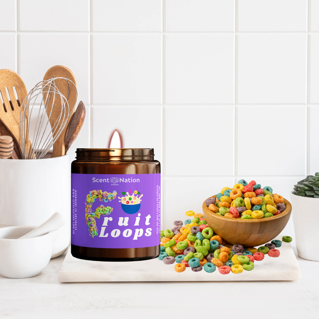 Fruit Loops Candle - Unique Aromatic Experience