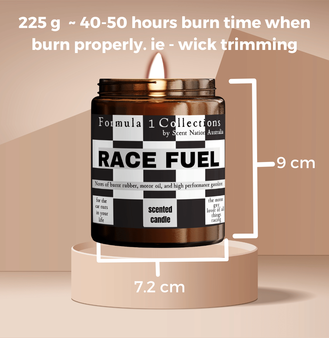 F1 Formula 1 Merch - Racing Fuel Candle