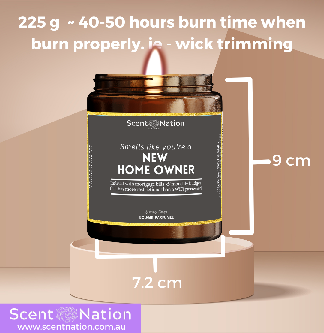 Housewarming Gift | Australia’s Best Funny Housewarming Gifts: Scented Candles by Scent Nation Australia