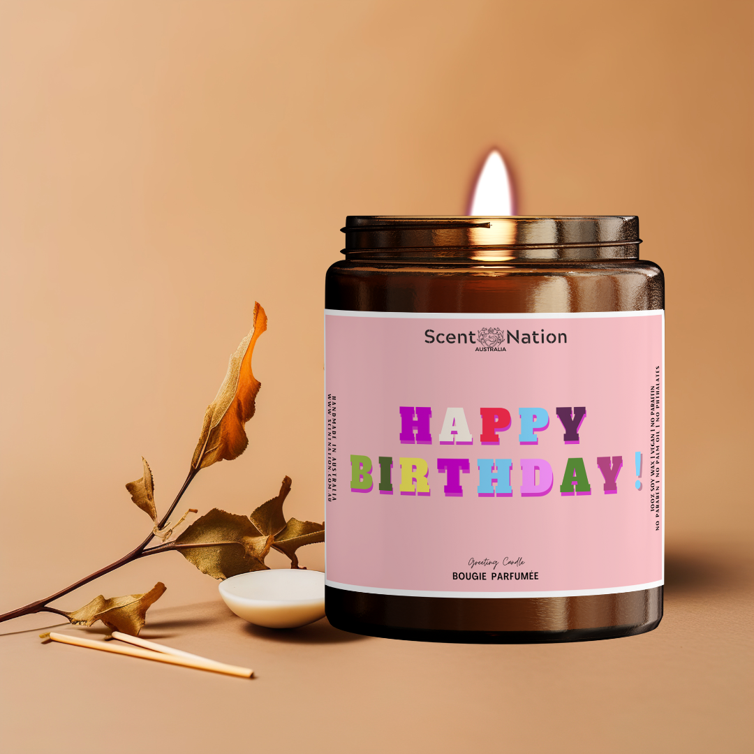 Handcrafted candle-unique 21st birthday gift idea