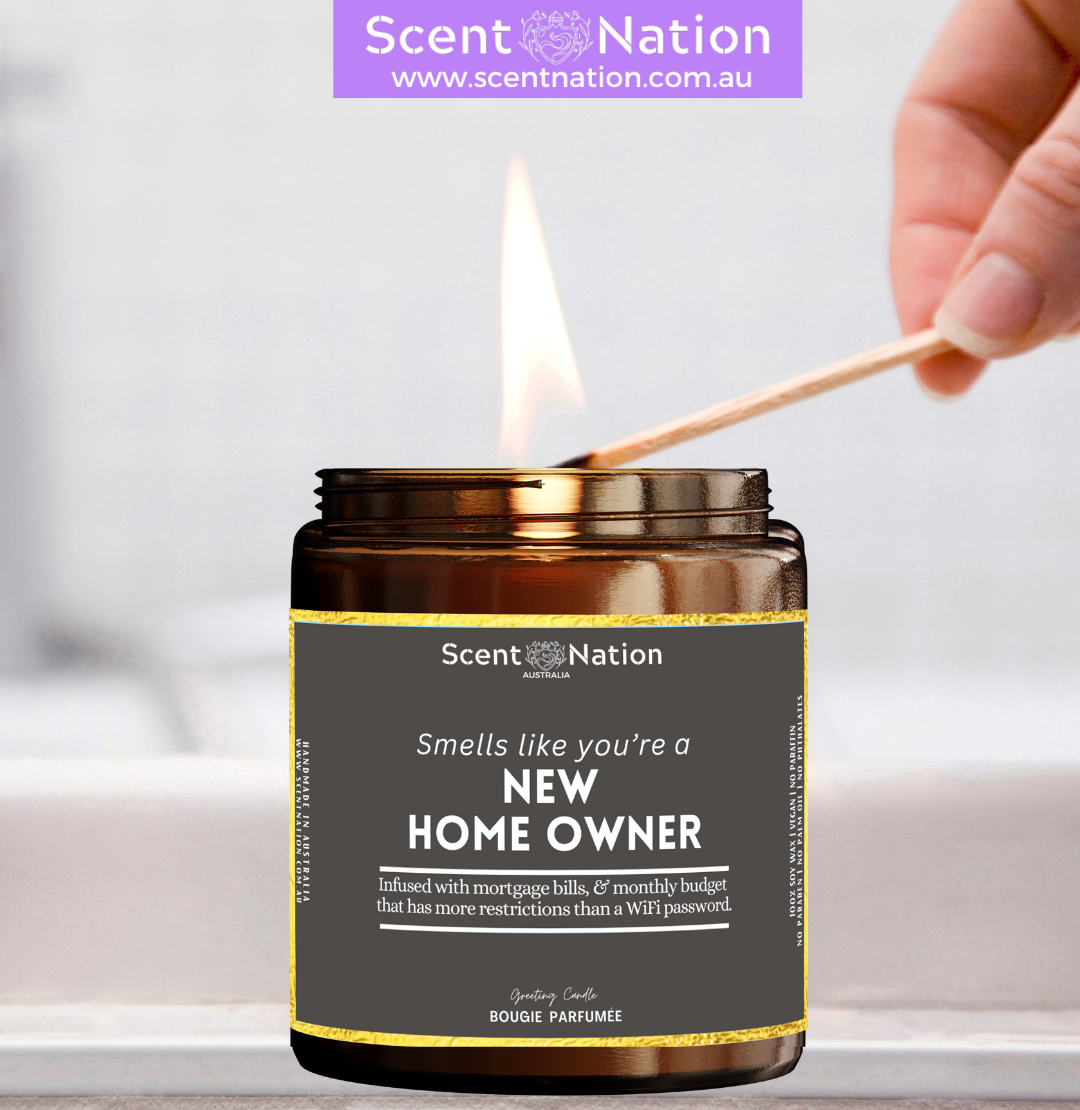 Housewarming Gift | Australia’s Best Funny Housewarming Gifts: Scented Candles by Scent Nation Australia