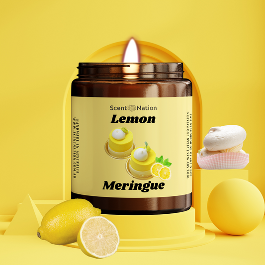 Lemon Meringue candle