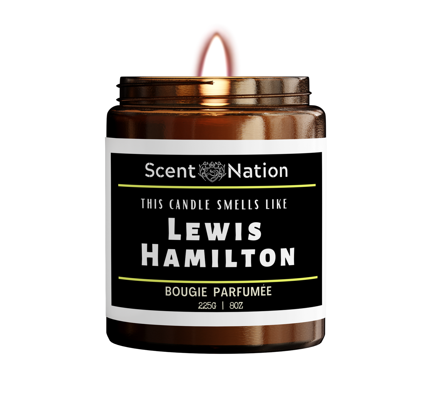 F1 Formula 1 Merch - Smells like Lewis Hamilton Candle