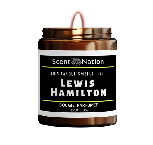 F1 Formula 1 Merch - Smells like Lewis Hamilton Candle