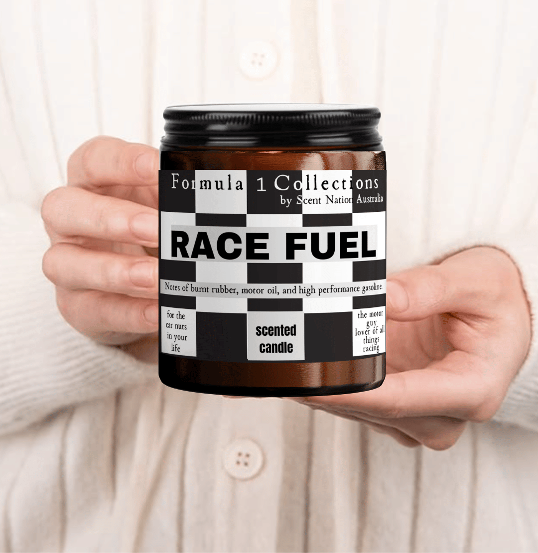 F1 Formula 1 Merch - Racing Fuel Candle