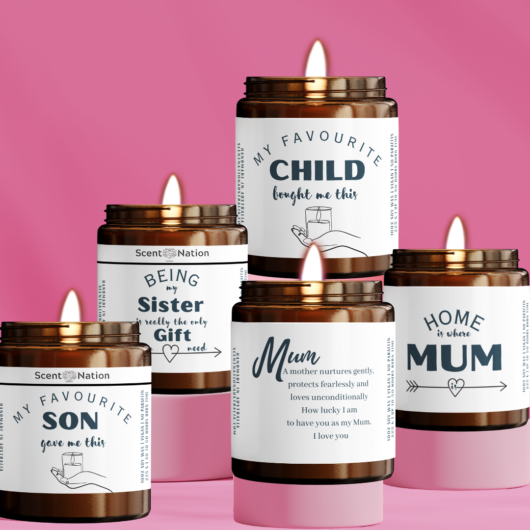 Personalised Candle Gift in Australia