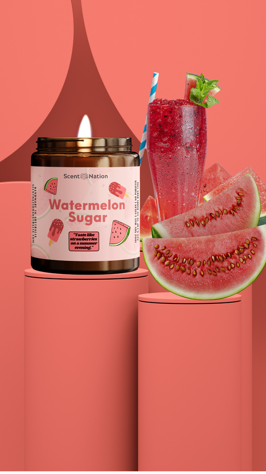 Watermelon Sugar Harry Styles Inspired Scented Candle