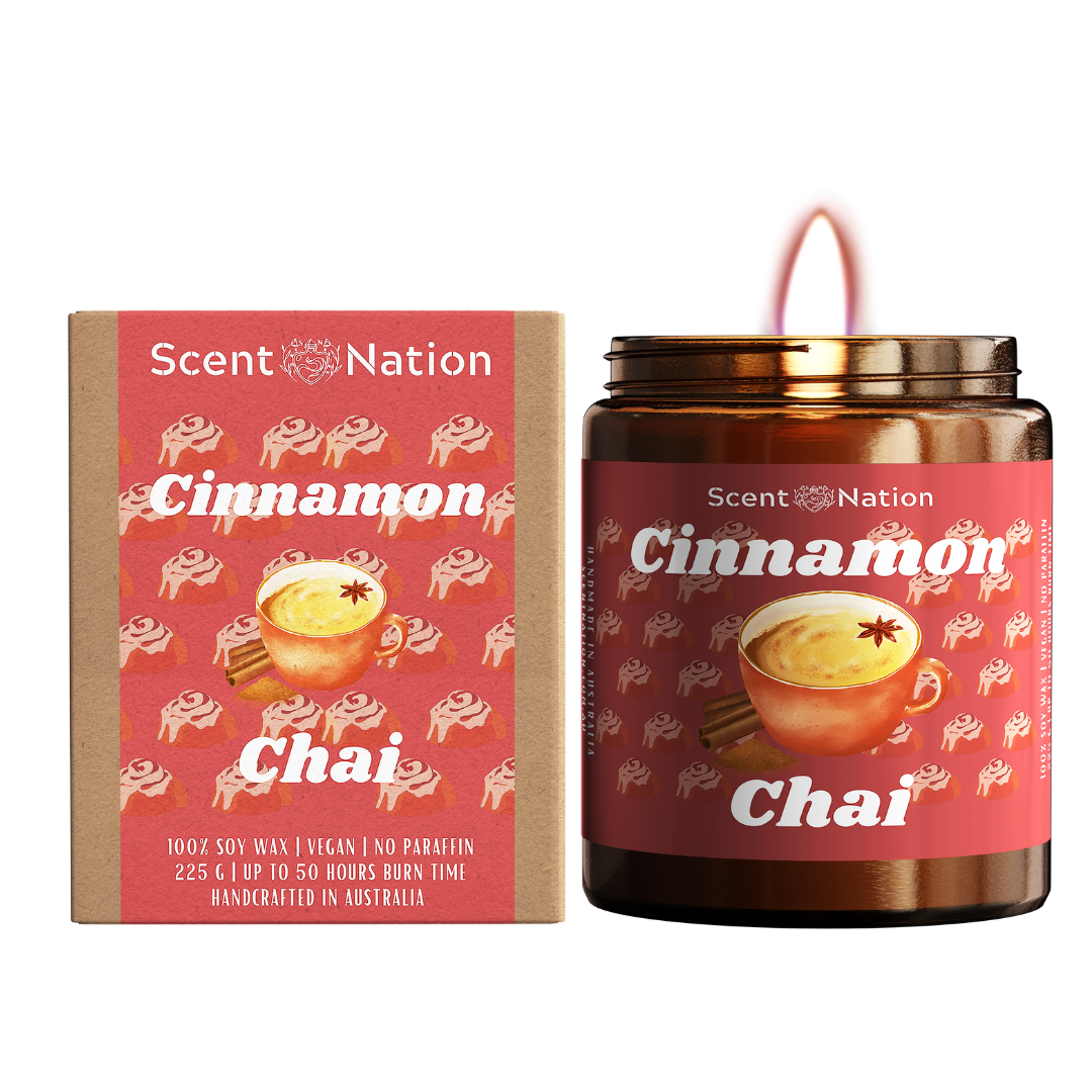 Cinnamon Chai Scented Candle