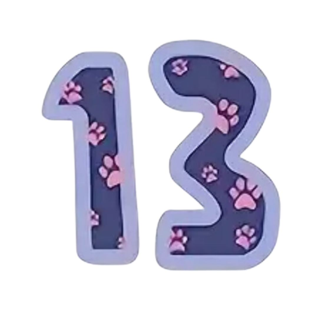 Taylor Swift Merch Australia - 13 TATTOO 1pc Taylor Inspired lucky number '13' Temporary Tattoo! (sold only with a candle purchase)