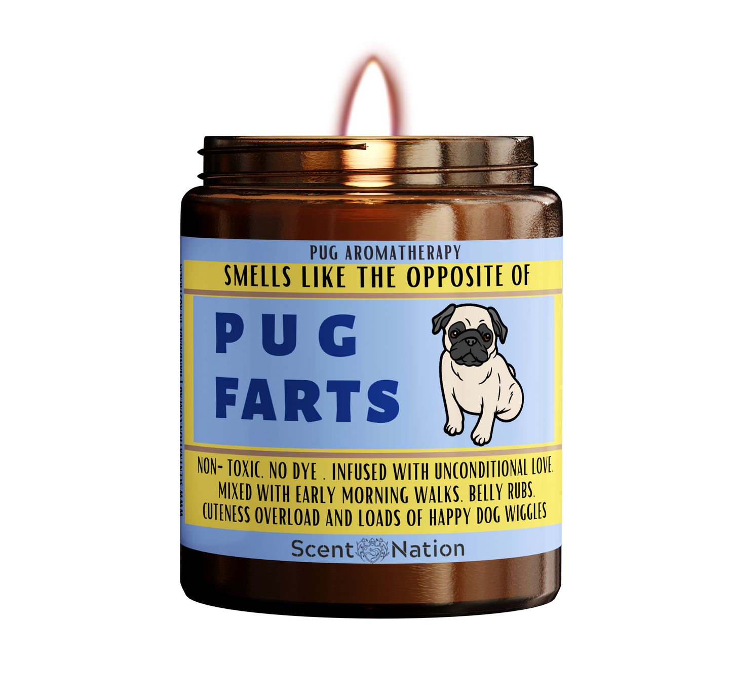 Dog Candle Pet Aromatherapy - Smells like the opposite of a pet/ dog fart