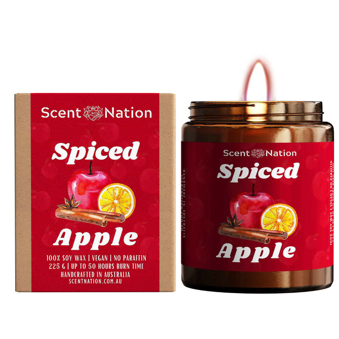 Spiced Apple Scented Candle